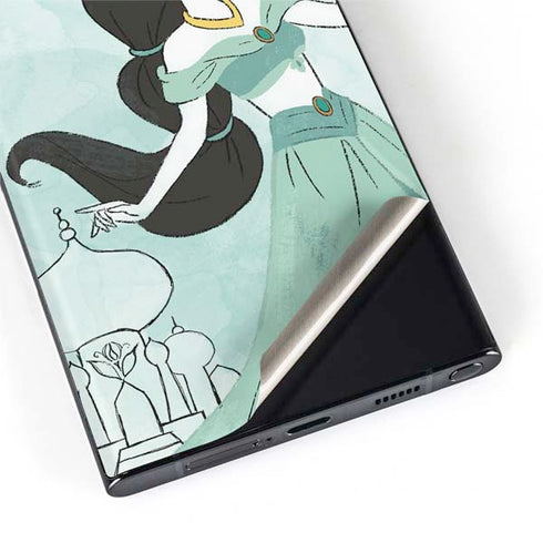 Disney Princess Jasmine Art Galaxy S22 Ultra Skin