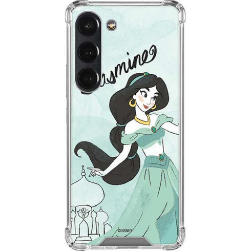 Disney Princess Jasmine Art Galaxy S23 Clear Case
