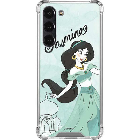 Disney Princess Jasmine Art Galaxy S23 Plus Clear Case