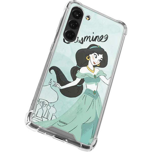 Disney Princess Jasmine Art Galaxy S23 Plus Clear Case
