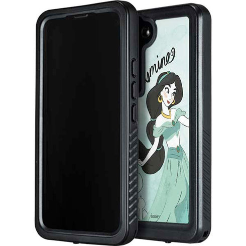 Disney Princess Jasmine Art Galaxy S23 Plus Waterproof Case