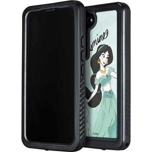 Disney Princess Jasmine Art Galaxy S23 Waterproof Case