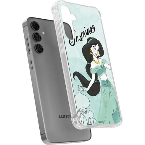 Disney Princess Jasmine Galaxy S24 Plus Clear Case