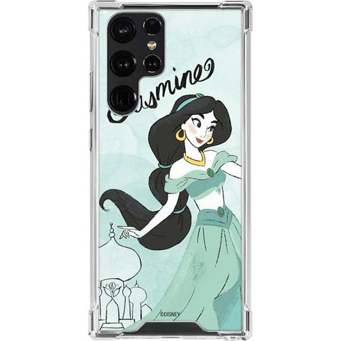 Disney Princess Jasmine Galaxy S24 Ultra Clear Case