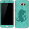 Disney Aladdin Princess Jasmine Silhouette Flower Galaxy S7 Edge Skin