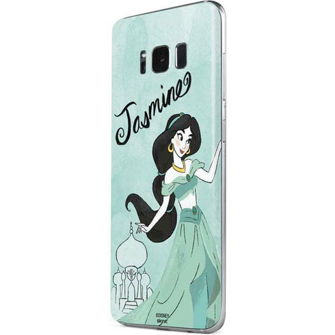 Disney Princess Jasmine Art Galaxy S8 Skin