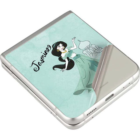 Disney Princess Jasmine Art Galaxy Z Flip3 5G Skin