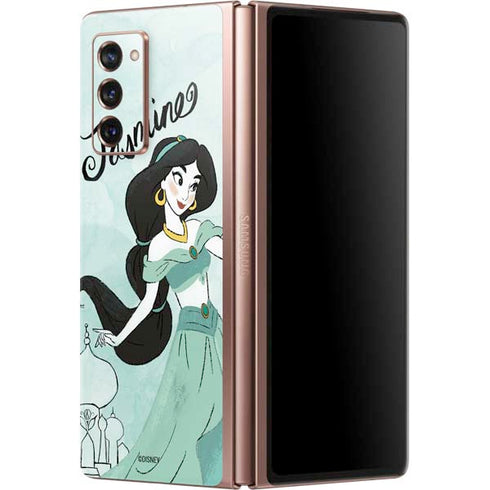 Disney Princess Jasmine Art Galaxy Z Fold2 5G Skin