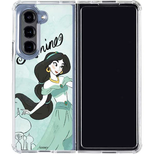 Disney Princess Jasmine Galaxy Z Fold5 5G Clear Case