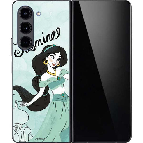 Disney Princess Jasmine Galaxy Z Fold5 5G Skin