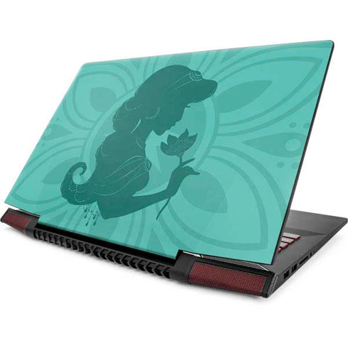 Disney Aladdin Princess Jasmine Silhouette Flower Lenovo IdeaPad Skin