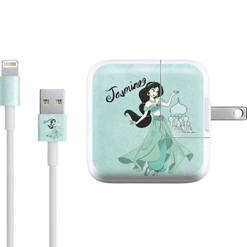 Disney Princess Jasmine Art iPad Charger (10W USB) Skin