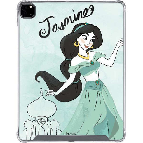 Disney Princess Jasmine Art iPad Pro 12.9in (2020) Clear Case