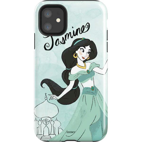 Disney Princess Jasmine Art iPhone 11 Impact Case
