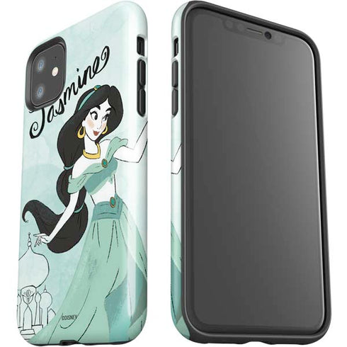 Disney Princess Jasmine Art iPhone 11 Impact Case