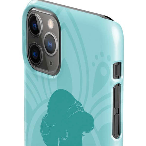Disney Aladdin Princess Jasmine Silhouette Flower iPhone 11 Pro Lite Case