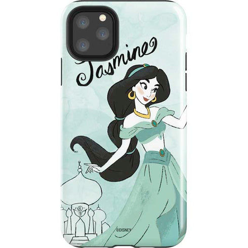Disney Princess Jasmine Art iPhone 11 Pro Max Impact Case