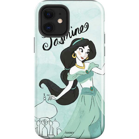 Disney Princess Jasmine Art iPhone 12 Impact Case