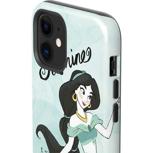 Disney Princess Jasmine Art iPhone 12 Impact Case