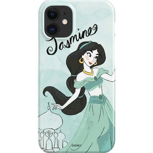 Disney Princess Jasmine Art iPhone 12 Mini Lite Case