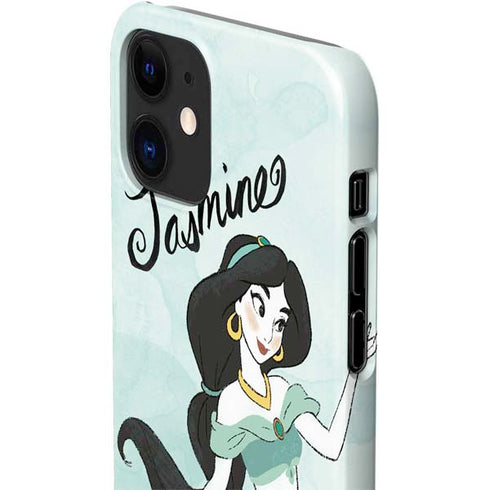 Disney Princess Jasmine Art iPhone 12 Mini Lite Case
