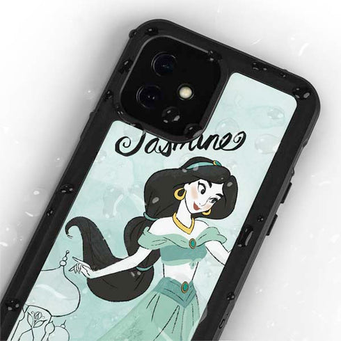 Disney Princess Jasmine Art iPhone 12 Mini Waterproof Case