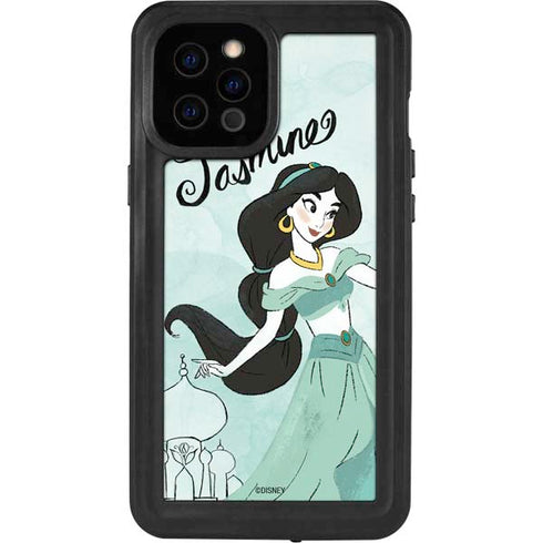 Disney Princess Jasmine Art iPhone 12 Pro Max Waterproof Case