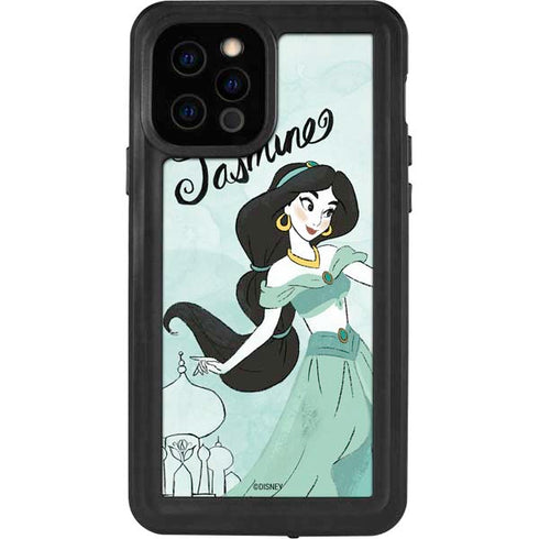 Disney Princess Jasmine Art iPhone 12 Pro Waterproof Case