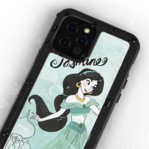 Disney Princess Jasmine Art iPhone 12 Pro Waterproof Case
