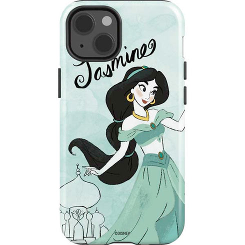 Disney Princess Jasmine Art iPhone 13 Impact Case