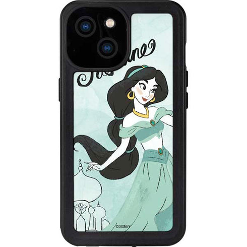 Disney Princess Jasmine Art iPhone 13 Mini Waterproof Case