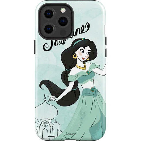 Disney Princess Jasmine Art iPhone 13 Pro Max Impact Case