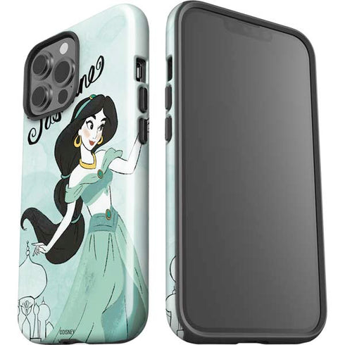 Disney Princess Jasmine Art iPhone 13 Pro Max Impact Case