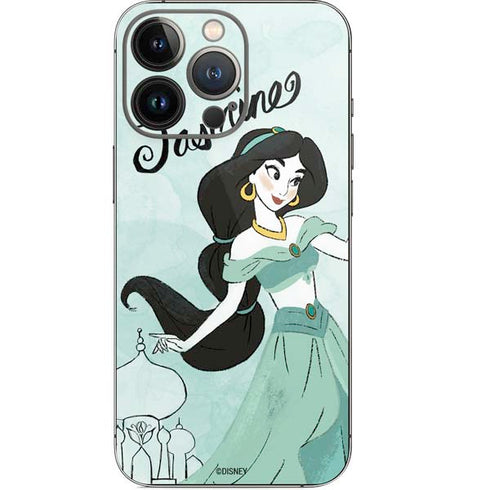 Disney Princess Jasmine Art iPhone 13 Pro Skin