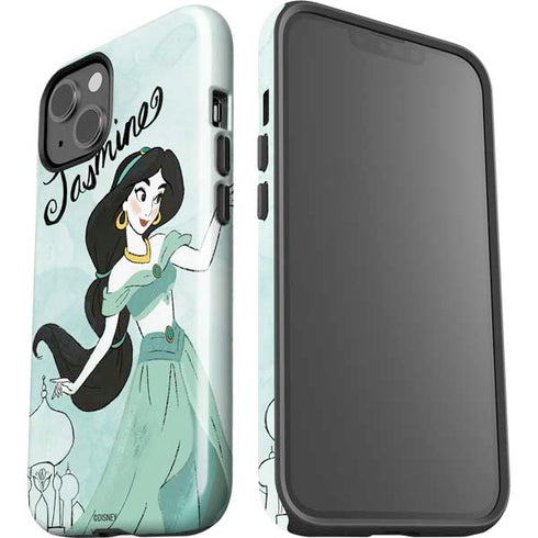 Disney Princess Jasmine Art iPhone 14 Impact Case