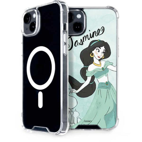 Disney Princess Jasmine Art iPhone 14 Plus MagSafe Case
