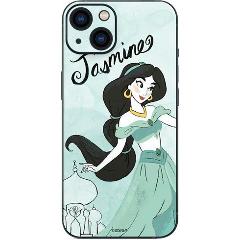 Disney Princess Jasmine Art iPhone 14 Plus Skin