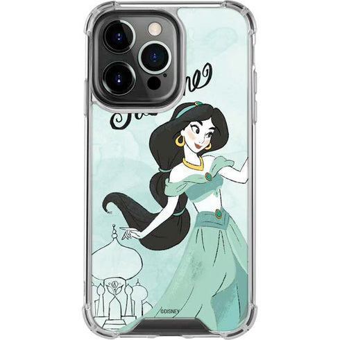 Disney Princess Jasmine iPhone 15 Pro Clear Case