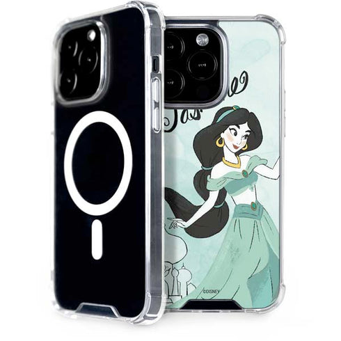 Disney Princess Jasmine Art iPhone 14 Pro MagSafe Case
