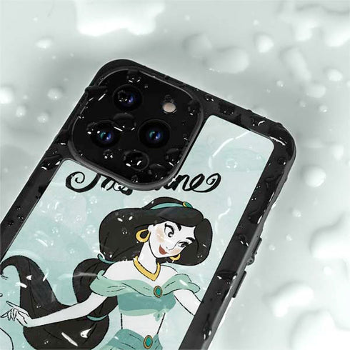 Disney Princess Jasmine Art iPhone 14 Pro Max Waterproof Case