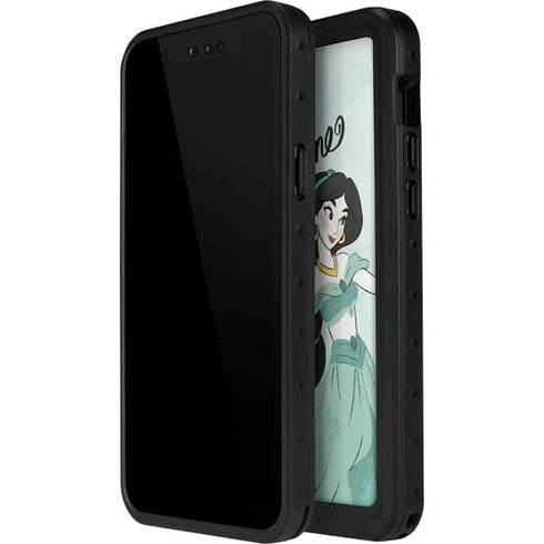 Disney Princess Jasmine Art iPhone 14 Pro Waterproof Case
