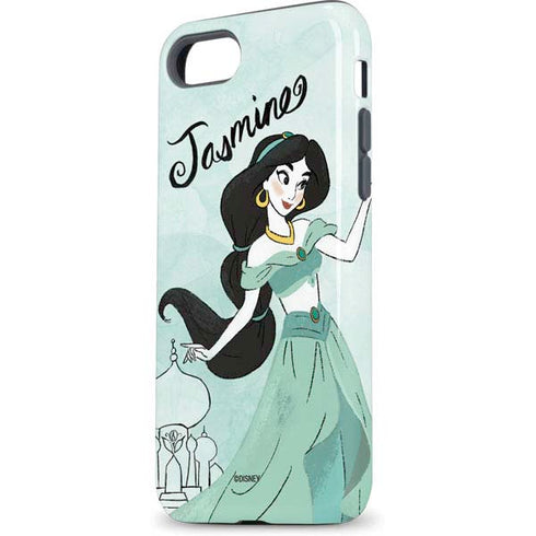 Disney Princess Jasmine Art iPhone 8 Pro Case