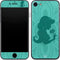 Disney Aladdin Princess Jasmine Silhouette Flower iPhone 8 Skin