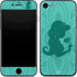 Disney Aladdin Princess Jasmine Silhouette Flower iPhone 8 Skin
