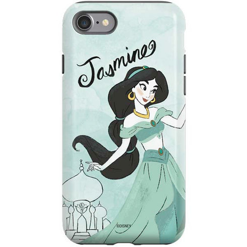 Disney Princess Jasmine Art iPhone SE (2nd & 3rd Gen) Pro Case