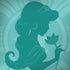 Disney Aladdin Princess Jasmine Silhouette Flower iPhone X Skin