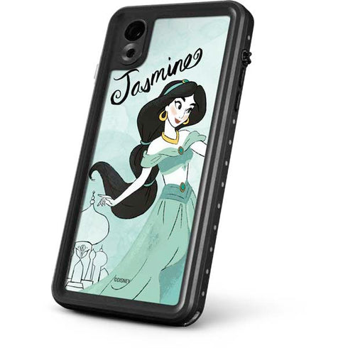 Disney Princess Jasmine Art iPhone XR Waterproof Case