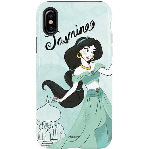 Disney Princess Jasmine Art iPhone XS Pro Case