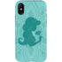Disney Aladdin Princess Jasmine Silhouette Flower iPhone XS Pro Case