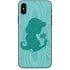 Disney Aladdin Princess Jasmine Silhouette Flower iPhone XS Skin
